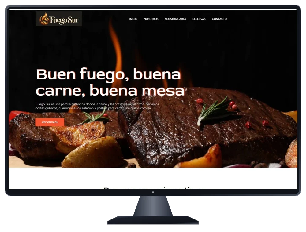 Fuego Sur · Escritorio