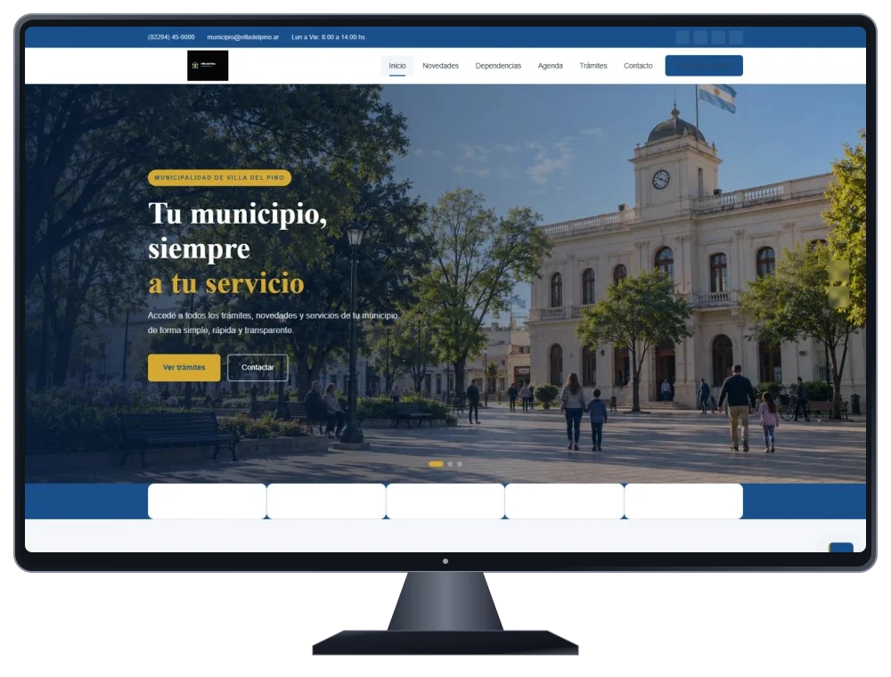 Municipalidad de Villa del Pino · Escritorio